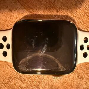 Apple I Watch 6 with White Band